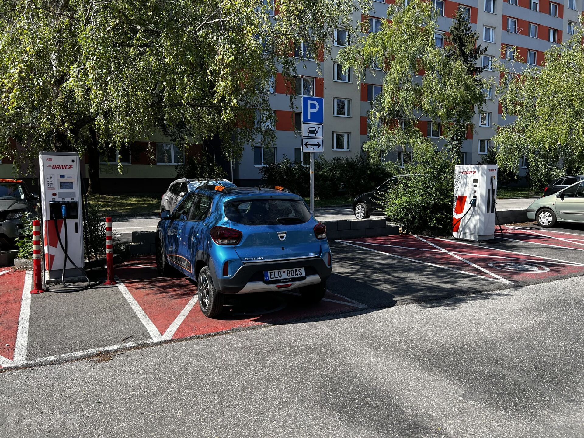 Nabíjení Dacia Spring Piešťany