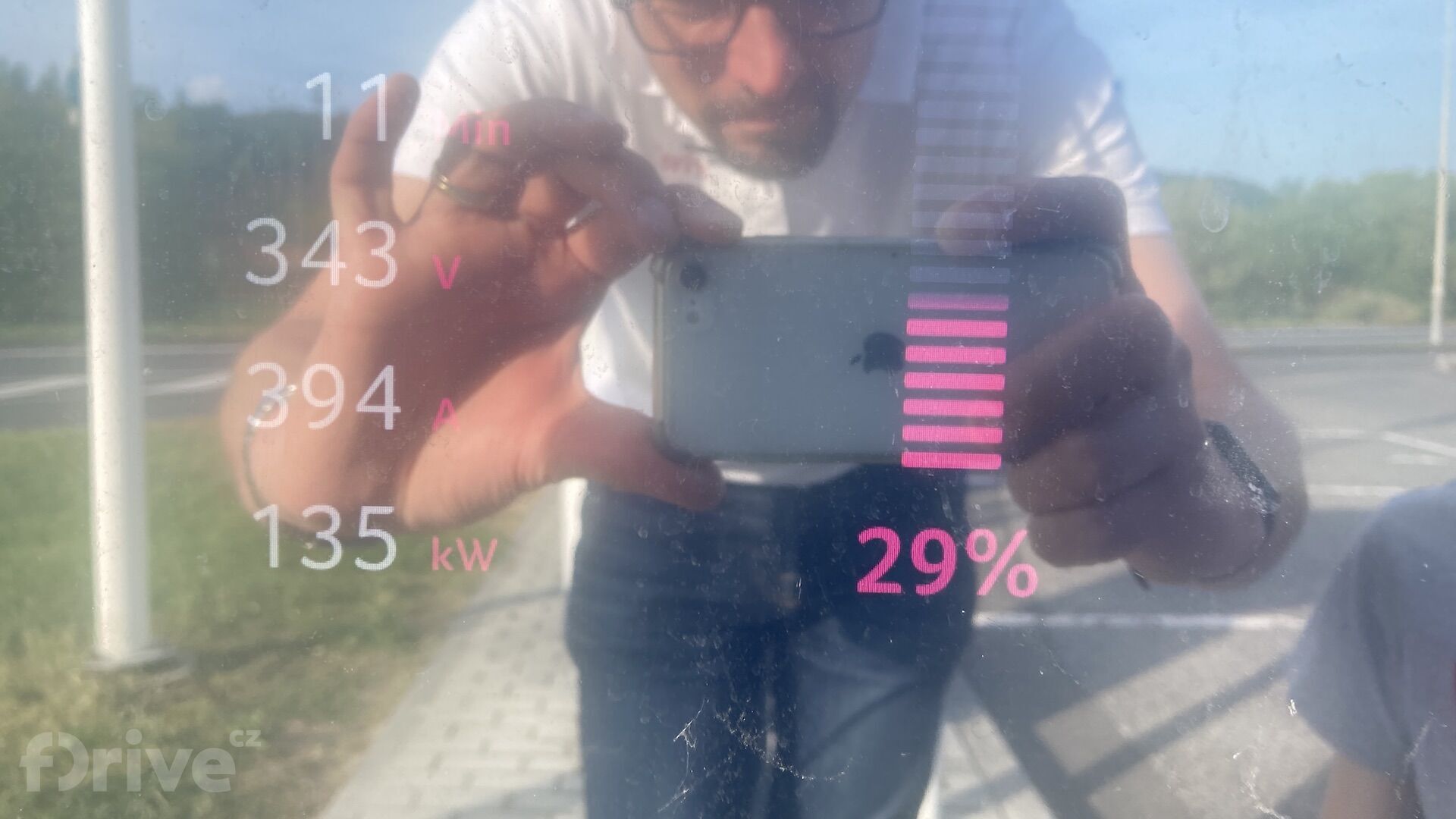 Nabíjení Opelu Movano-e 110 kWh