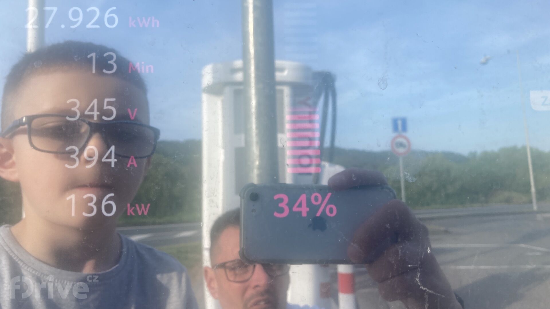 Nabíjení Opelu Movano-e 110 kWh