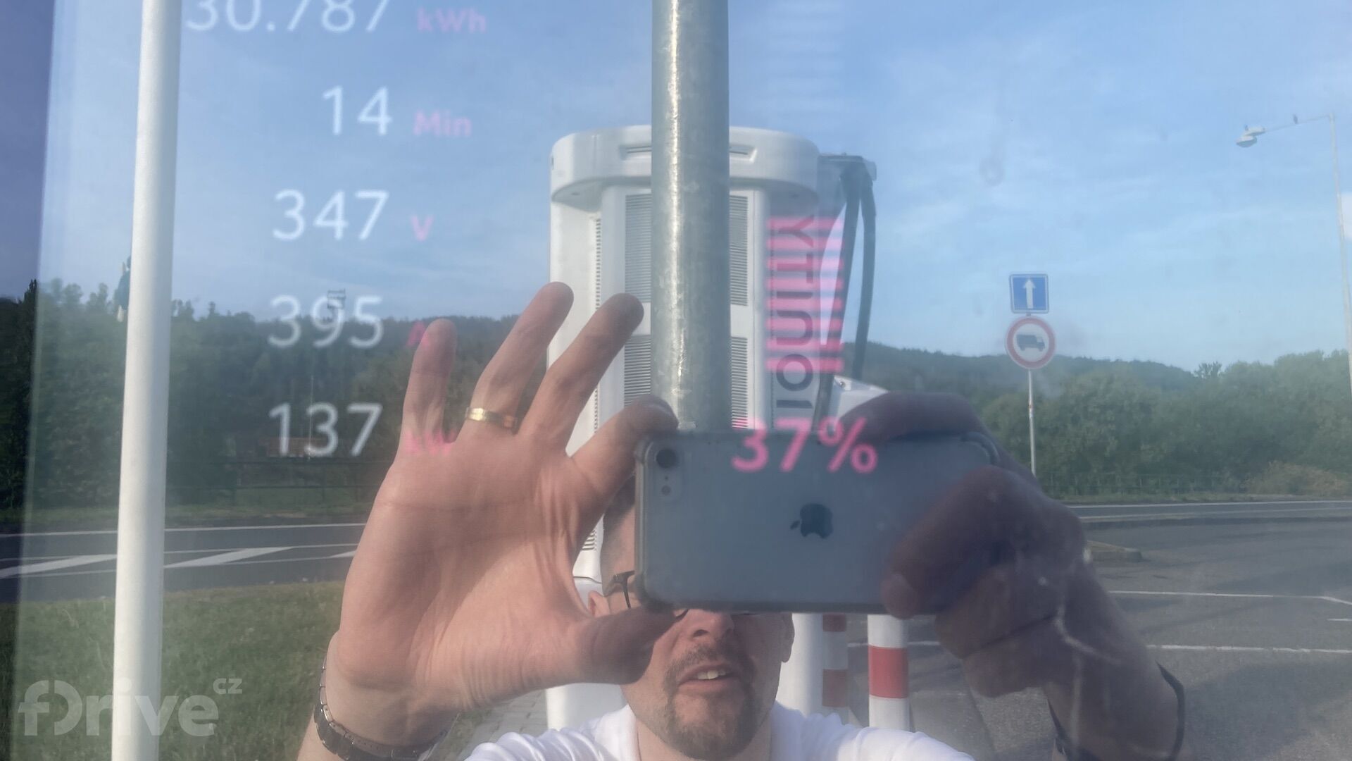 Nabíjení Opelu Movano-e 110 kWh