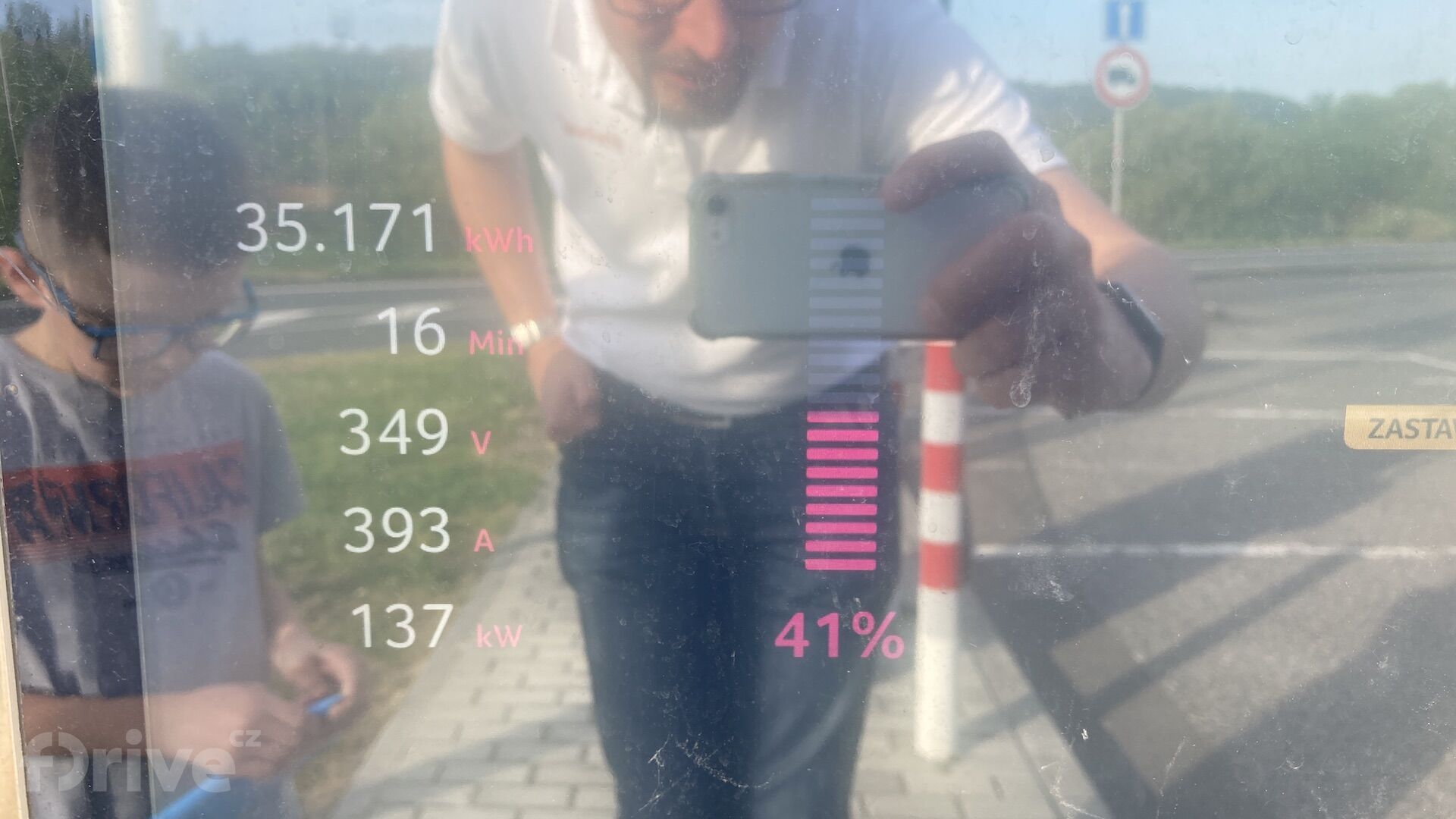 Nabíjení Opelu Movano-e 110 kWh