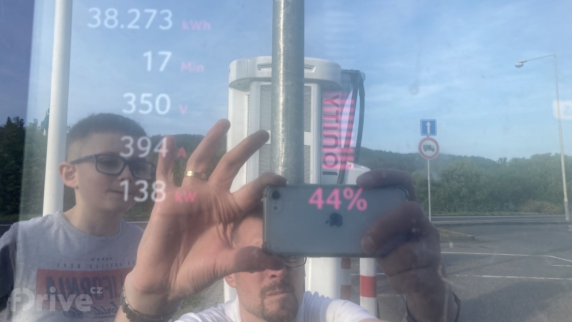 Nabíjení Opelu Movano-e 110 kWh