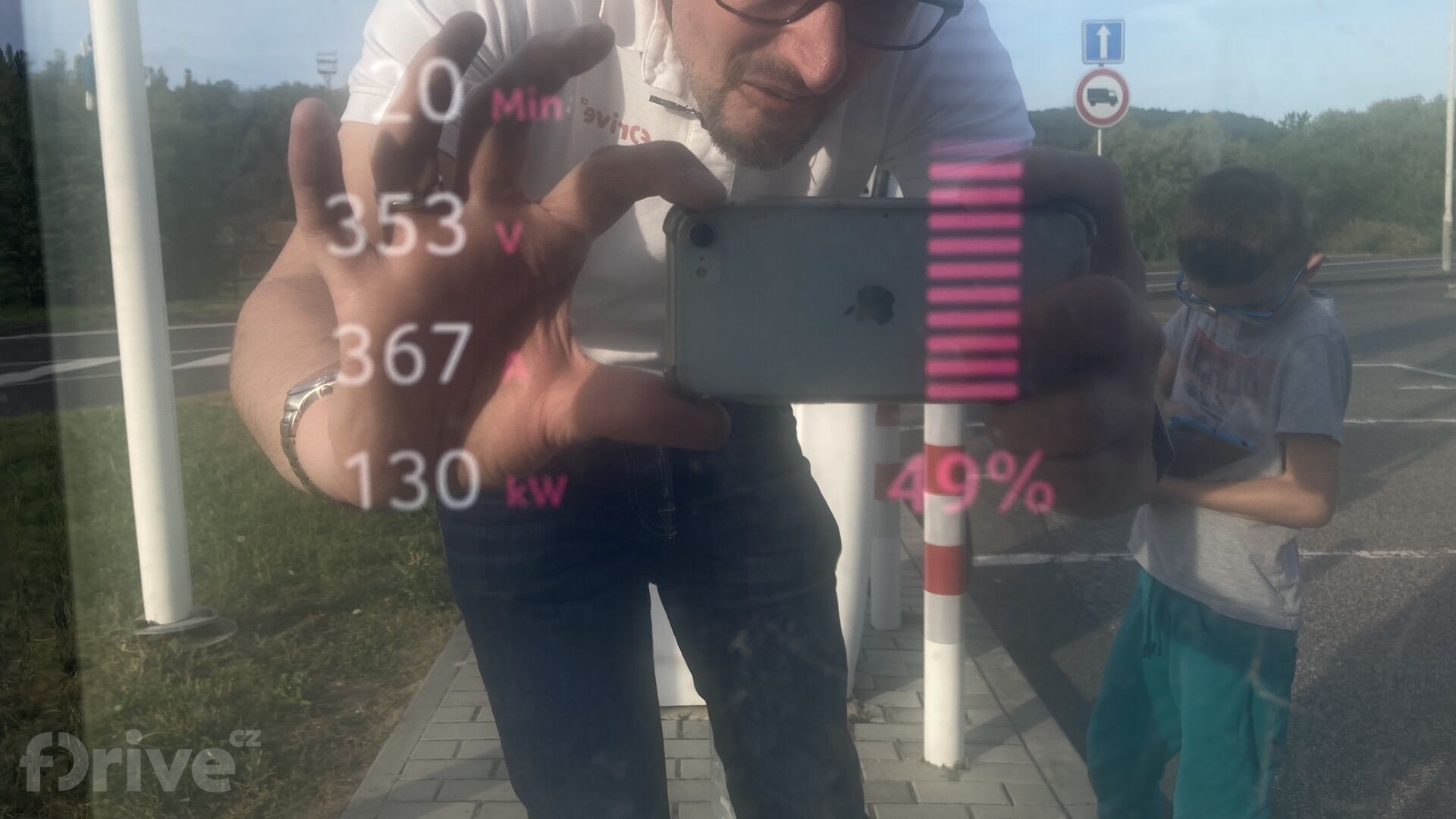 Nabíjení Opelu Movano-e 110 kWh