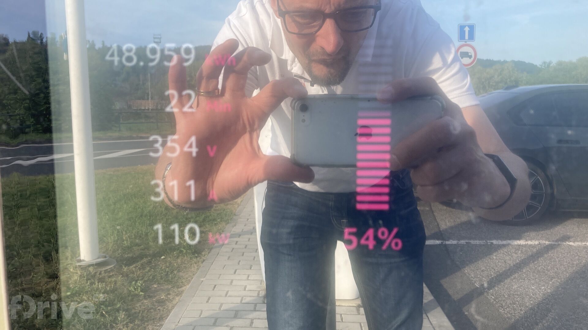 Nabíjení Opelu Movano-e 110 kWh