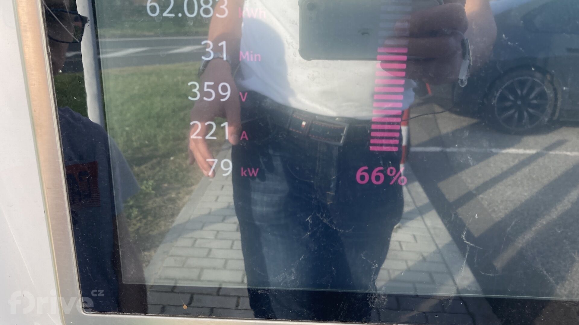 Nabíjení Opelu Movano-e 110 kWh