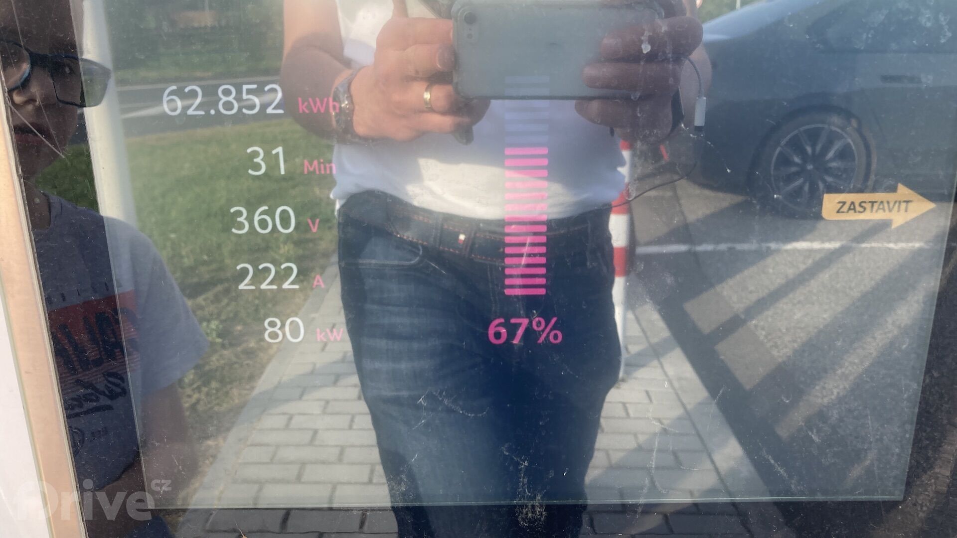 Nabíjení Opelu Movano-e 110 kWh