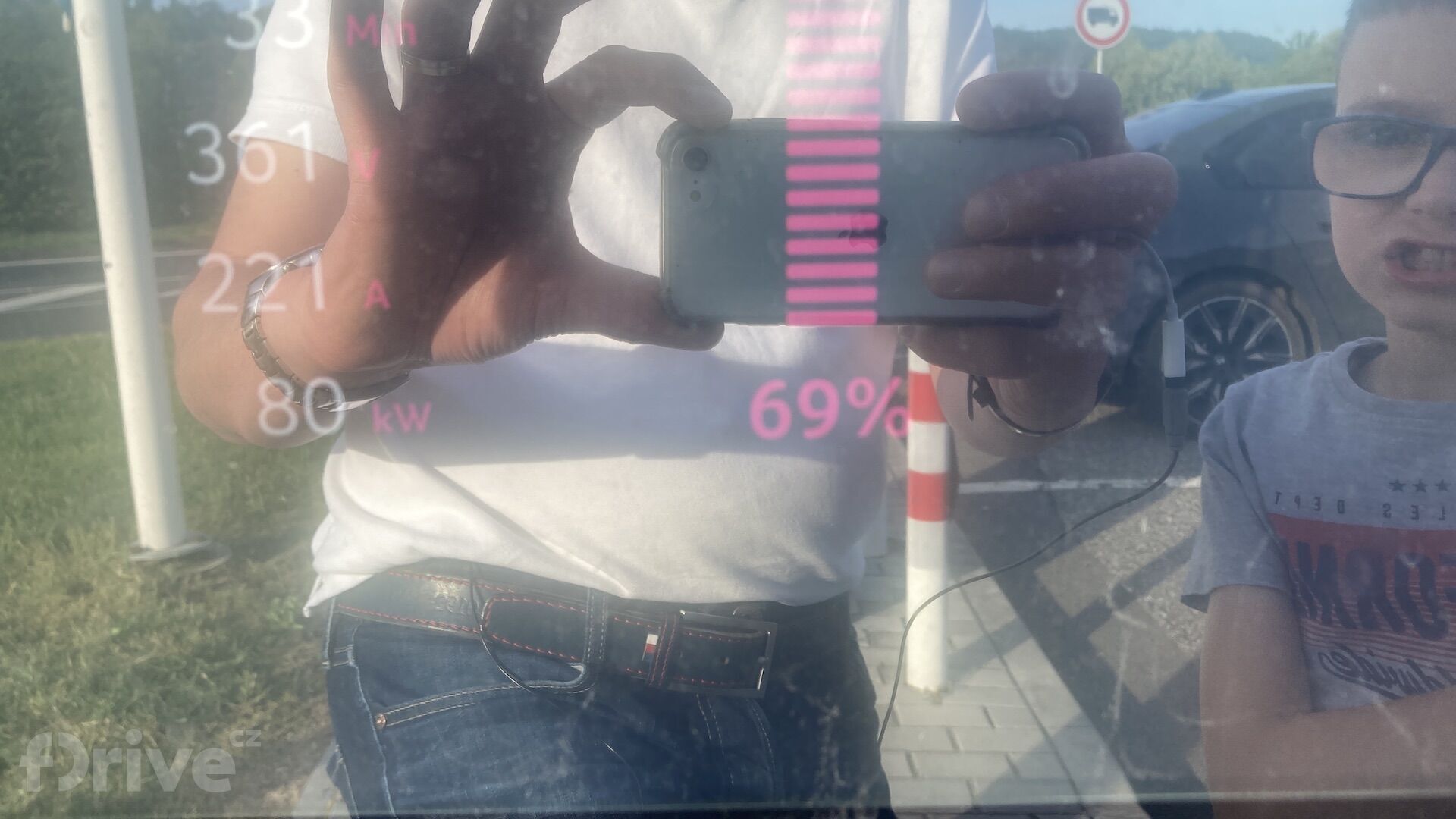 Nabíjení Opelu Movano-e 110 kWh