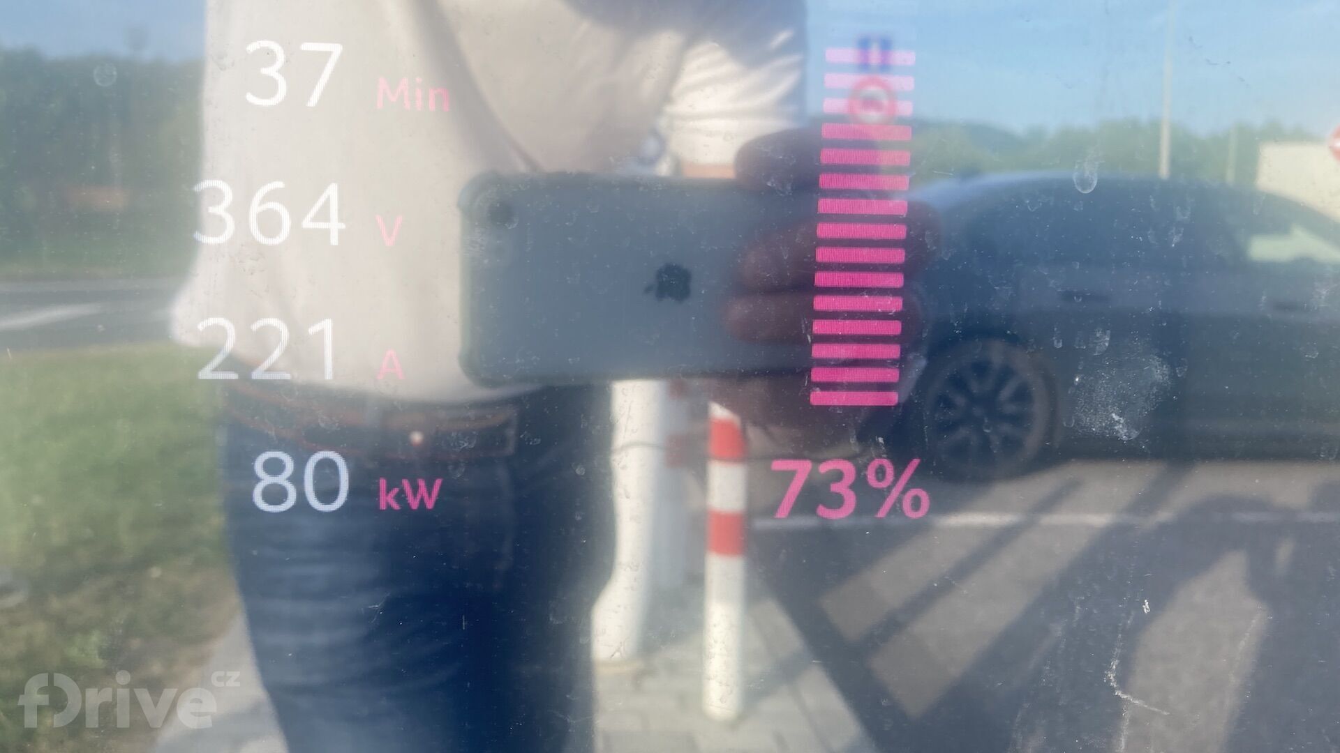 Nabíjení Opelu Movano-e 110 kWh