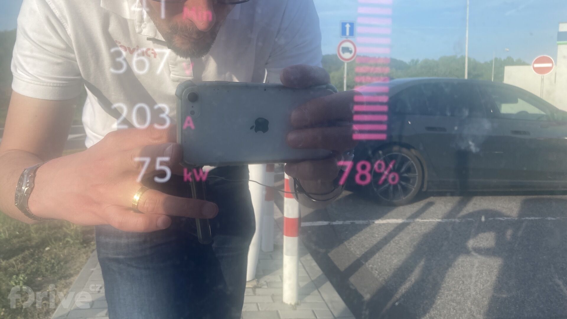 Nabíjení Opelu Movano-e 110 kWh