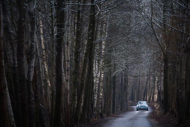 Naše Kia EV3 na trase soutěže