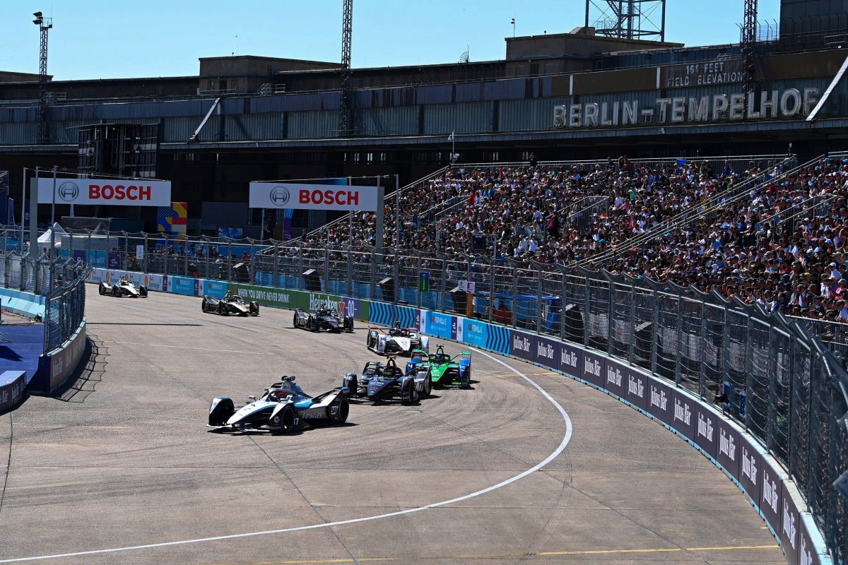 Nedělní Berlín ePrix 2022