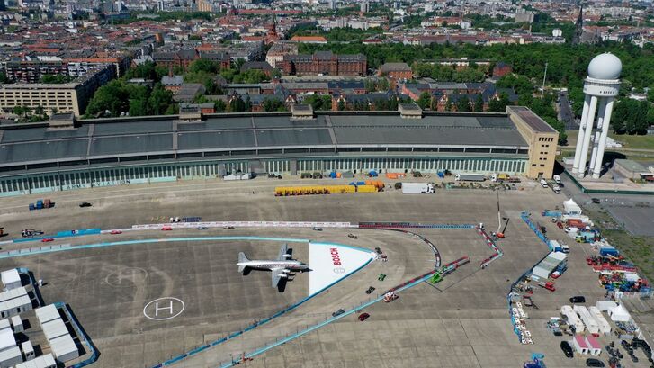 Nedělní Berlín ePrix 2022