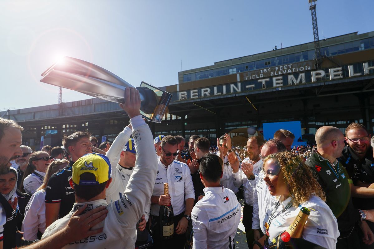 Nedělní Berlín ePrix 2022