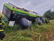 Nehoda elektrobusu Vendryně