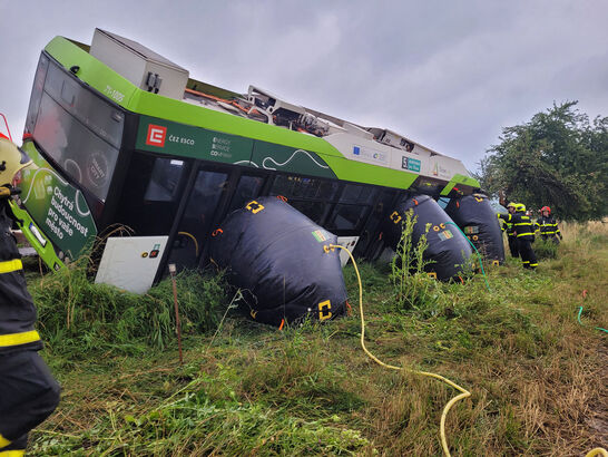 Nehoda elektrobusu Vendryně