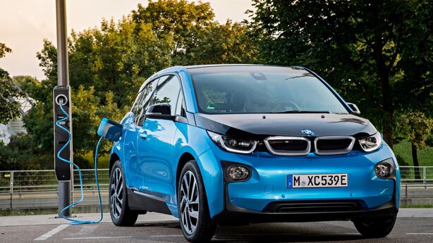 Německá registrační značka elektromobilu