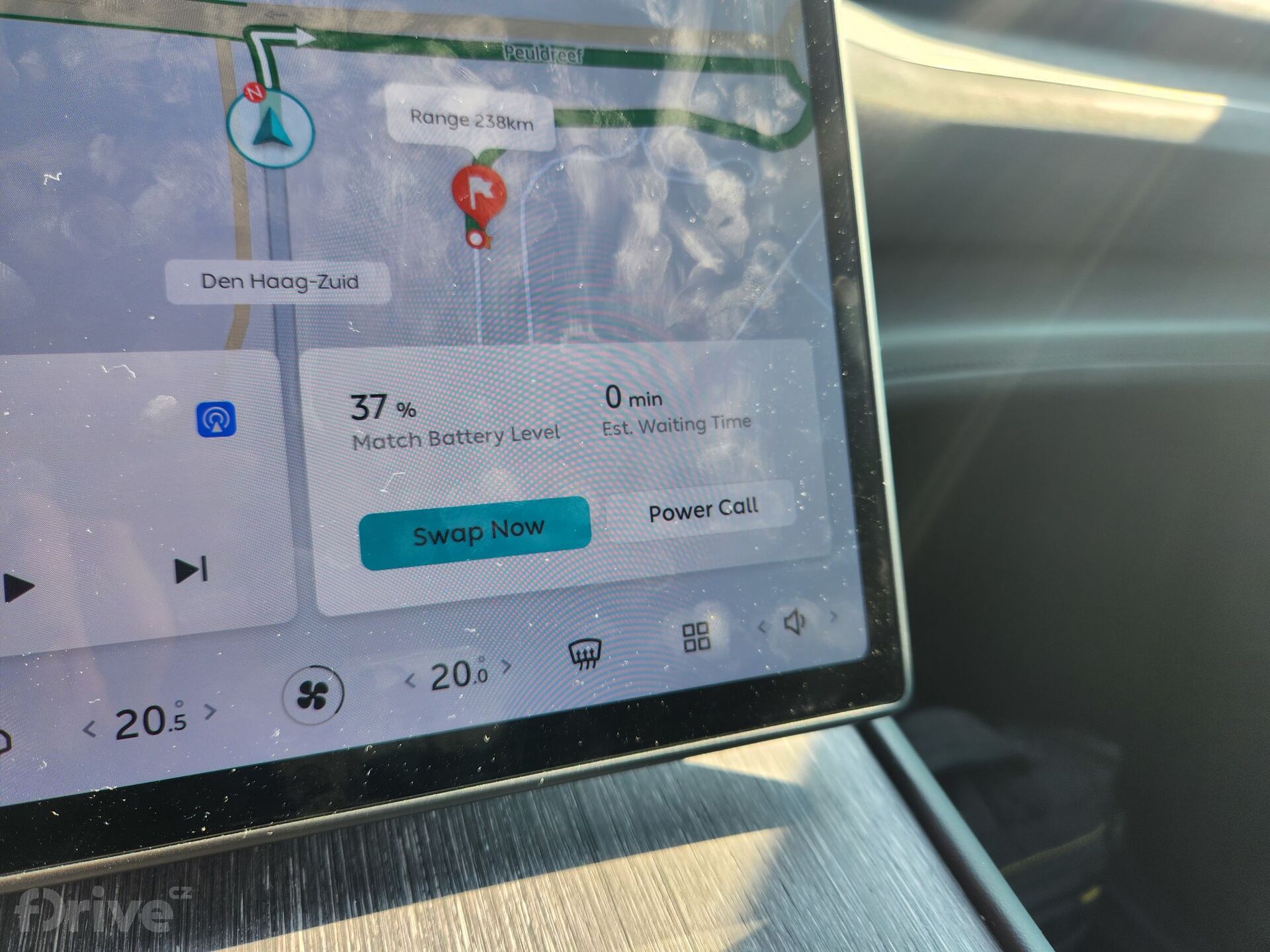 NIO výměna baterie