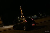 Nissan Leaf - cesta Paříž