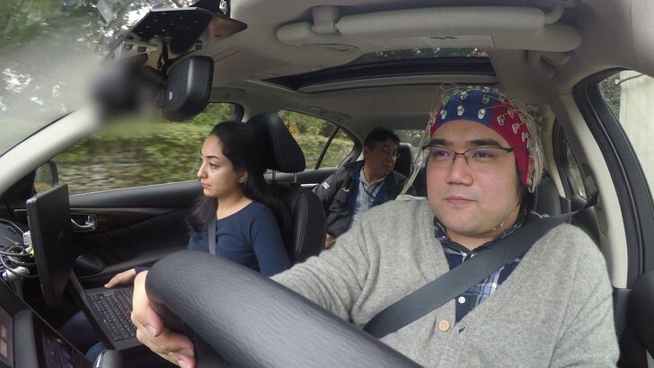 Nissan technologie Brain-to-Vehicle