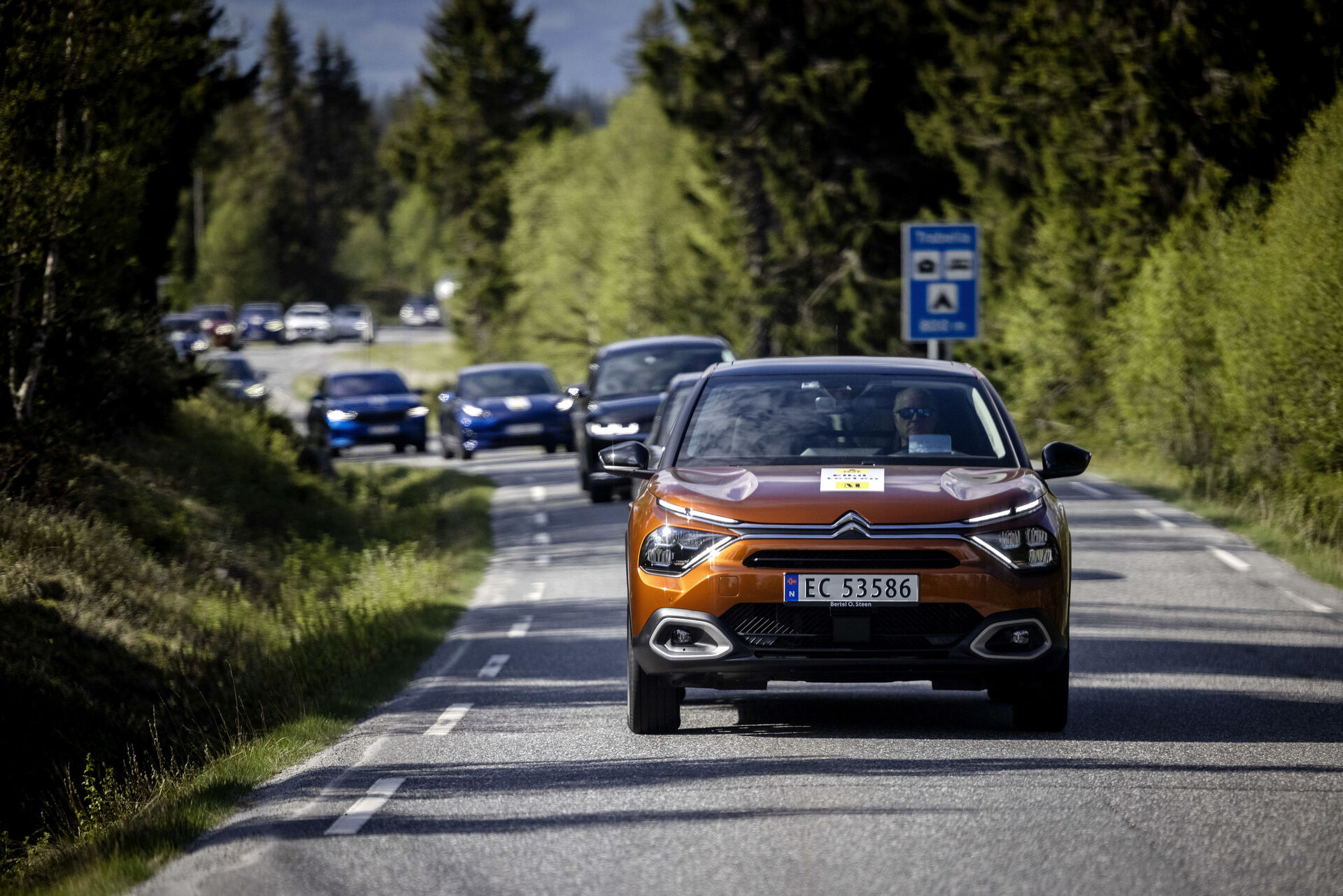 Norský test dojezdu