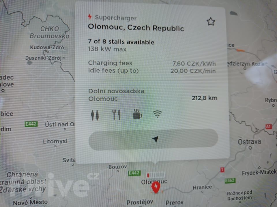 Nová cena nabíjení na Tesla Supercharger