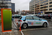 Nová nabíjecí stanice ČEZ