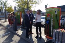 Nová nabíjecí stanice ČEZ