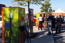 Nová nabíjecí stanice ČEZ