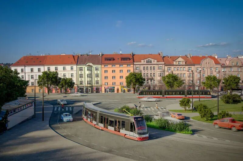 Nová tramvajová trať Malovanka–Strahov