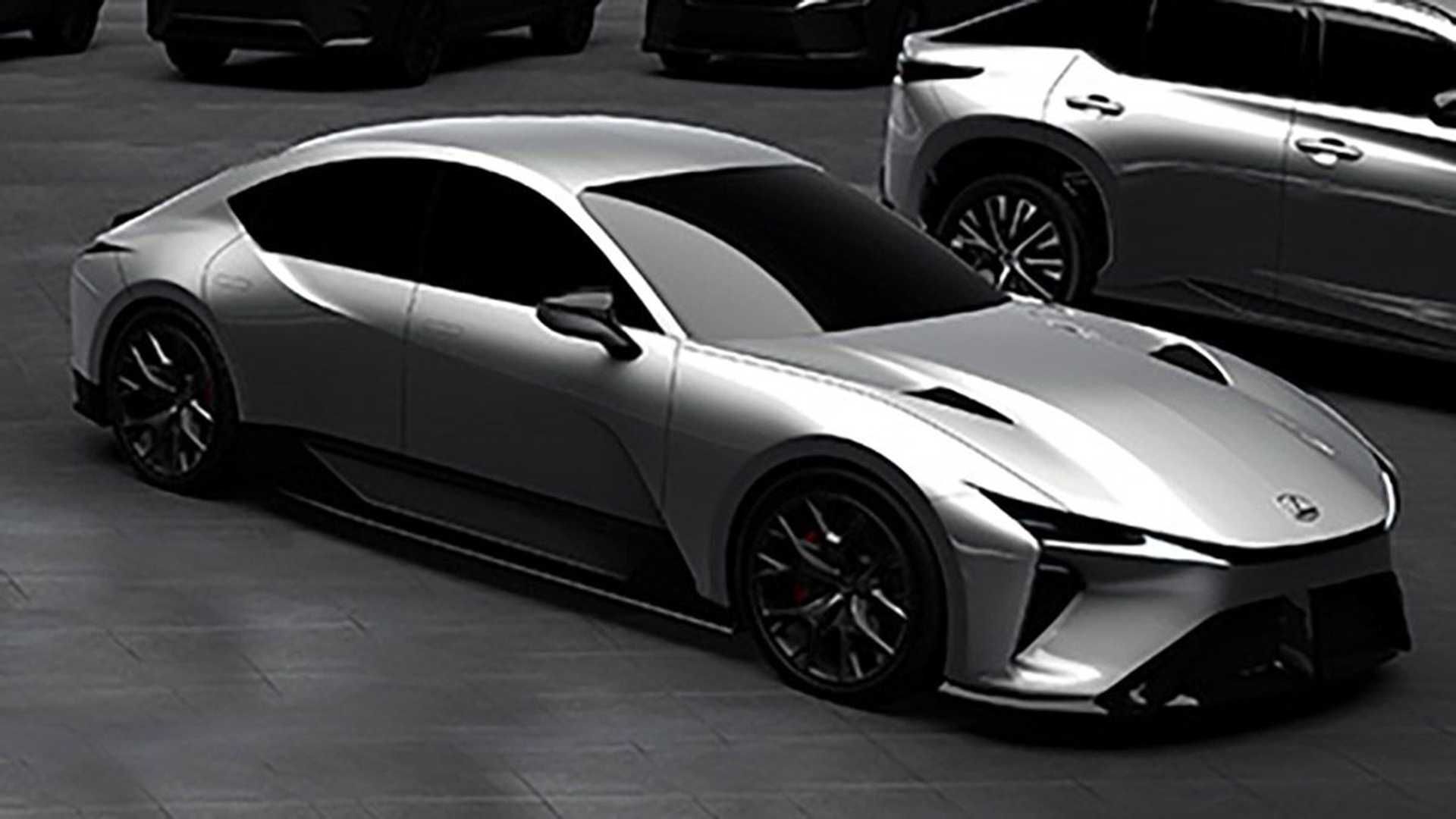 Nový model od Lexusu jako konkurent pro Porsche Taycan