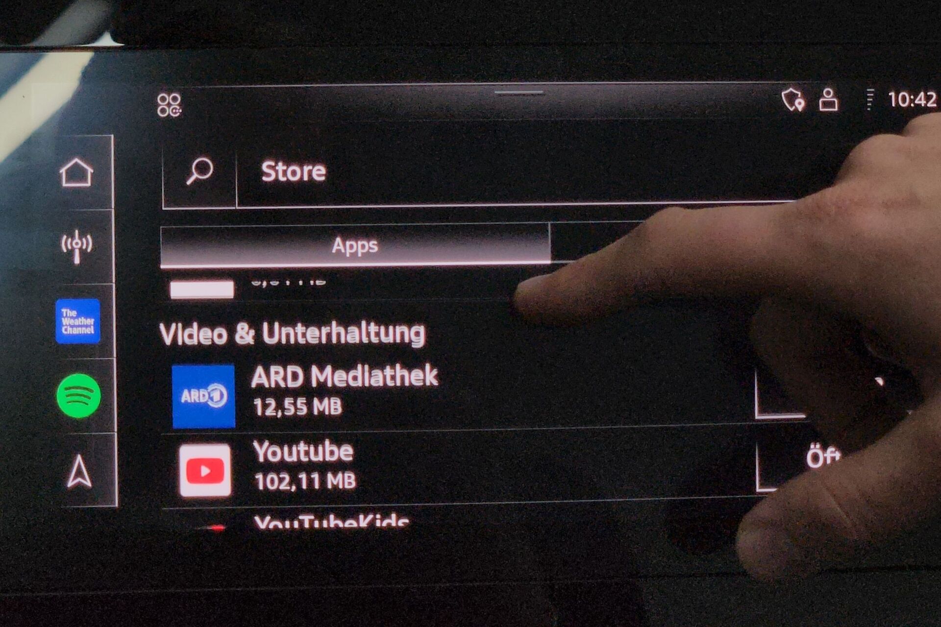 Obchod s aplikacemi Audi