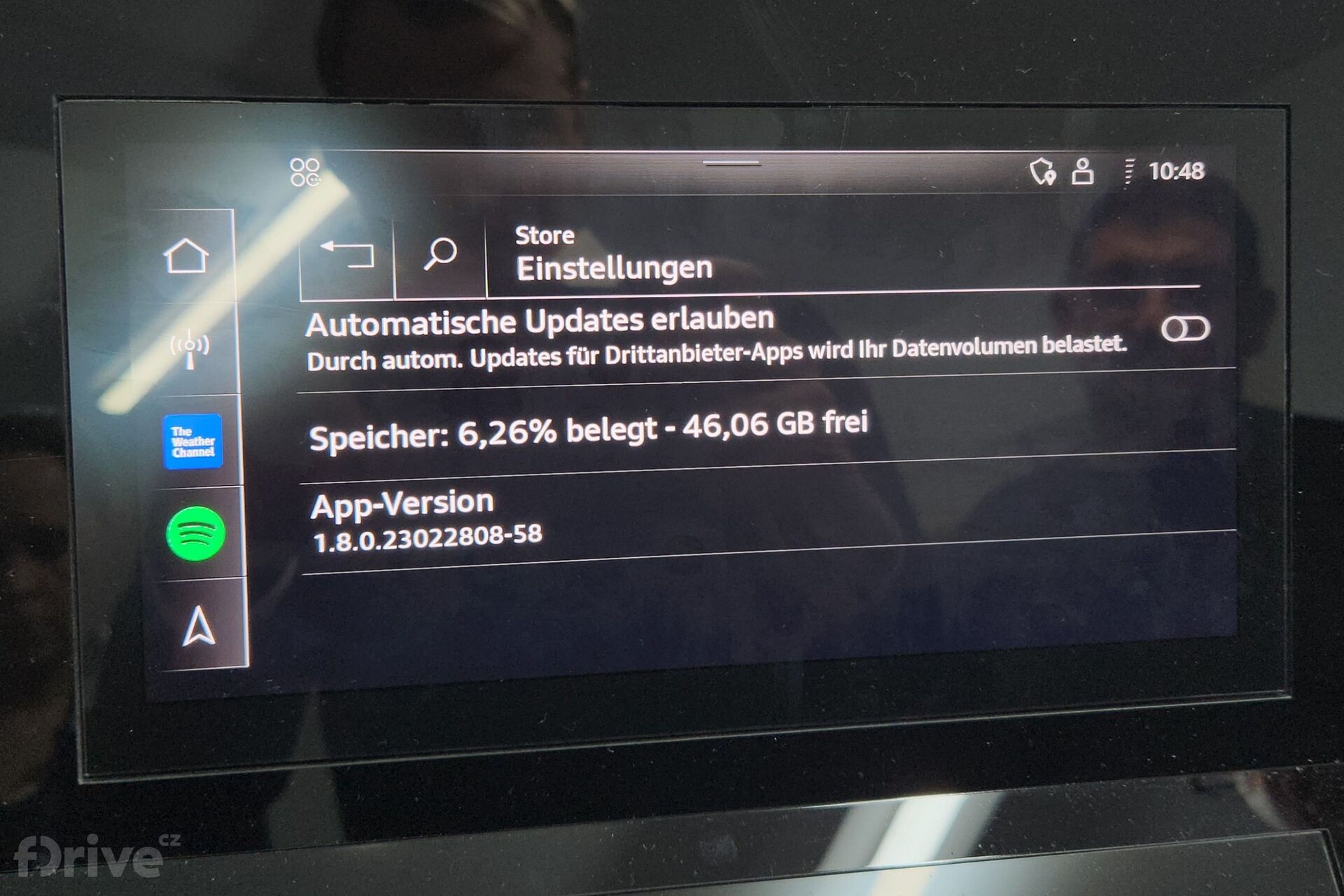 Obchod s aplikacemi Audi