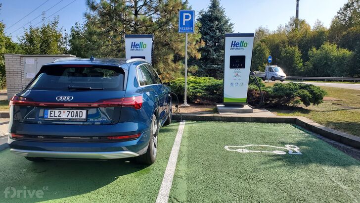 OMV - dobíjecí stanice PREpoint