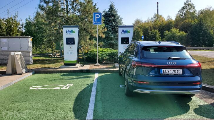 OMV - dobíjecí stanice PREpoint