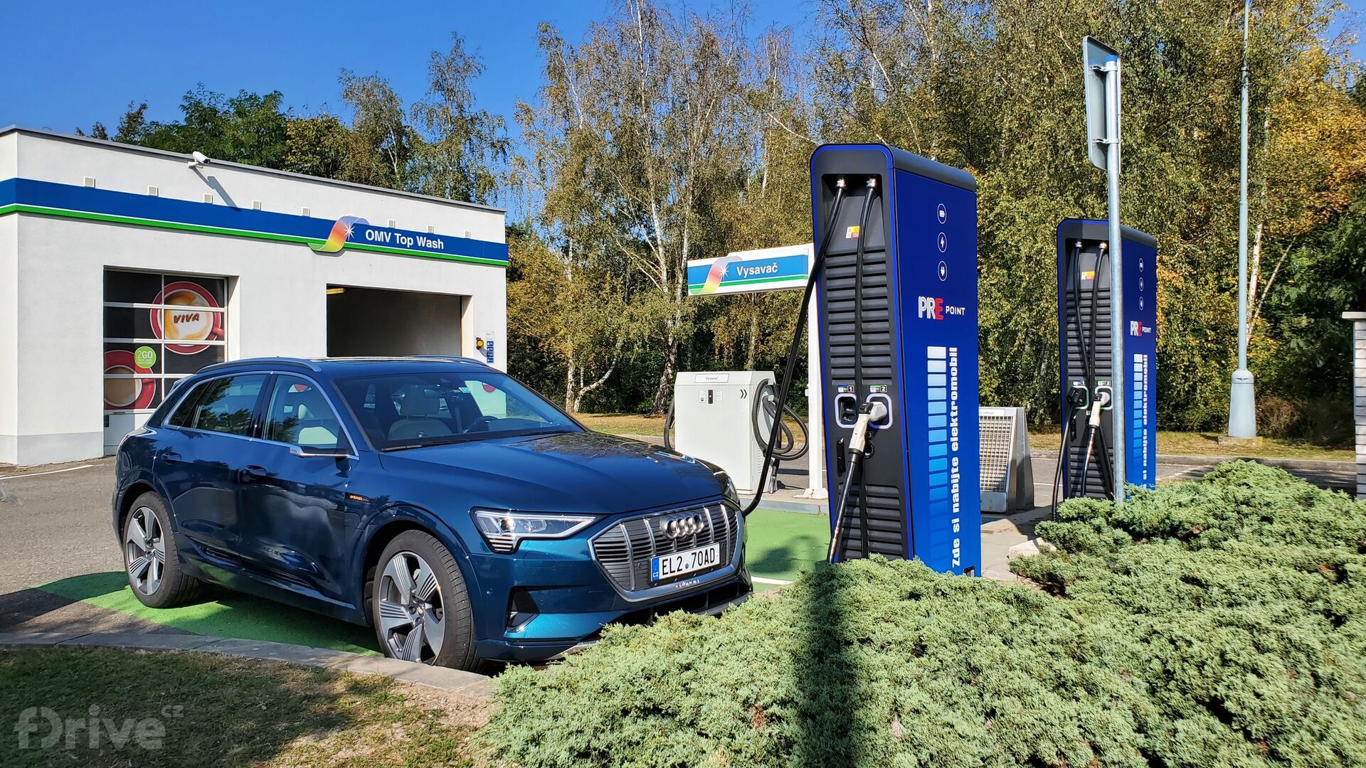 OMV - dobíjecí stanice PREpoint