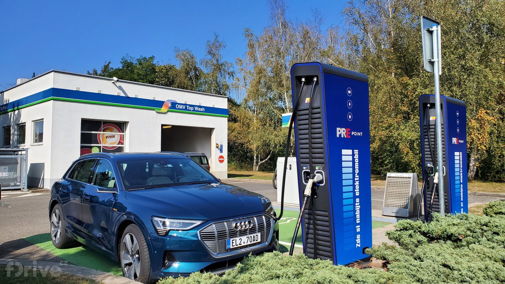 OMV - dobíjecí stanice PREpoint