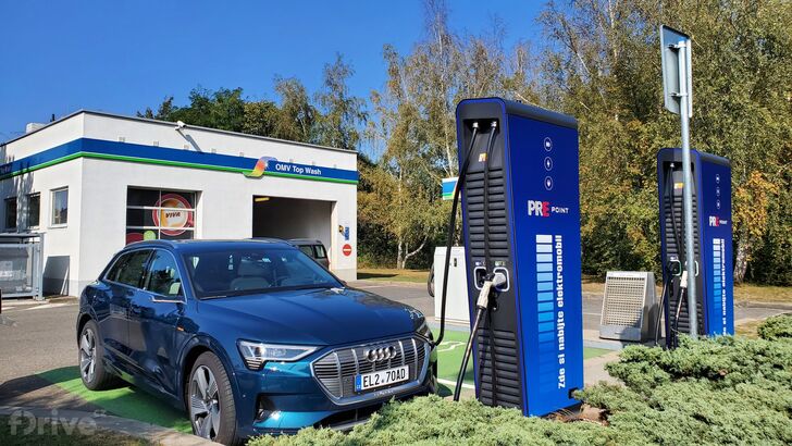 OMV - dobíjecí stanice PREpoint