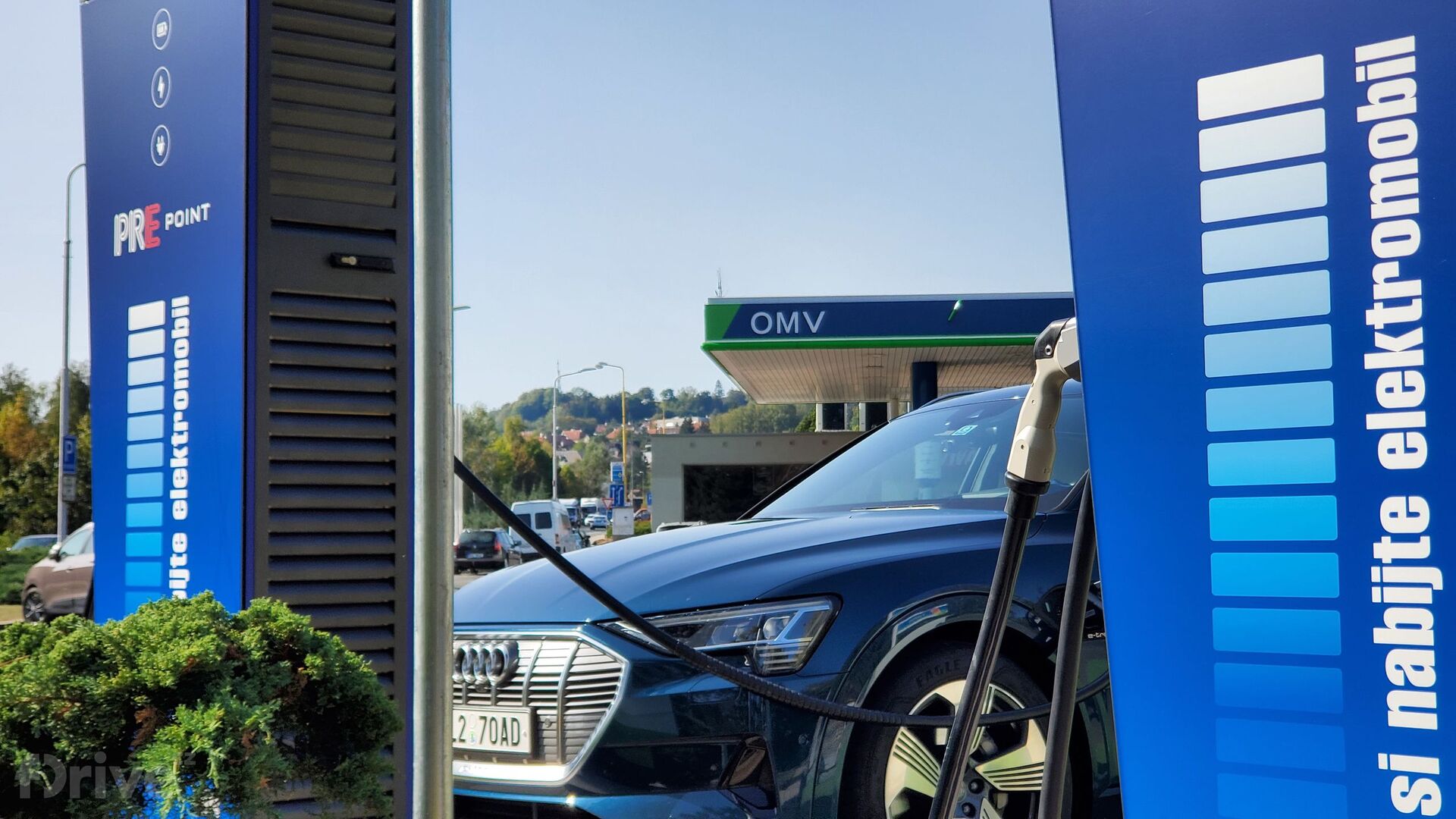 OMV - dobíjecí stanice PREpoint