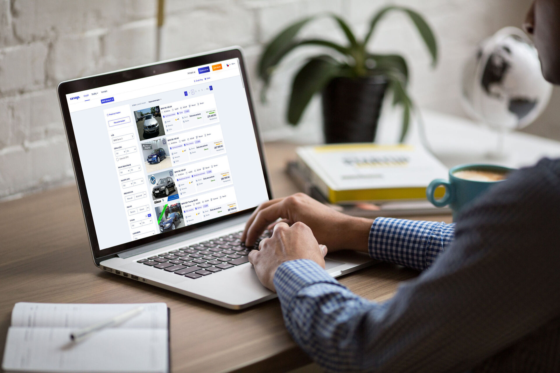 On-line tržiště s osobními auty - Carvago