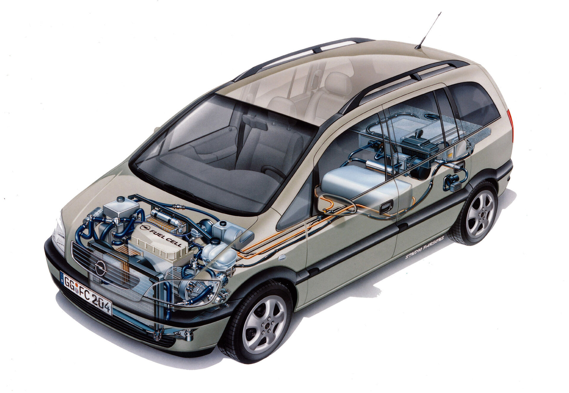 Opel Zafira HydroGen3