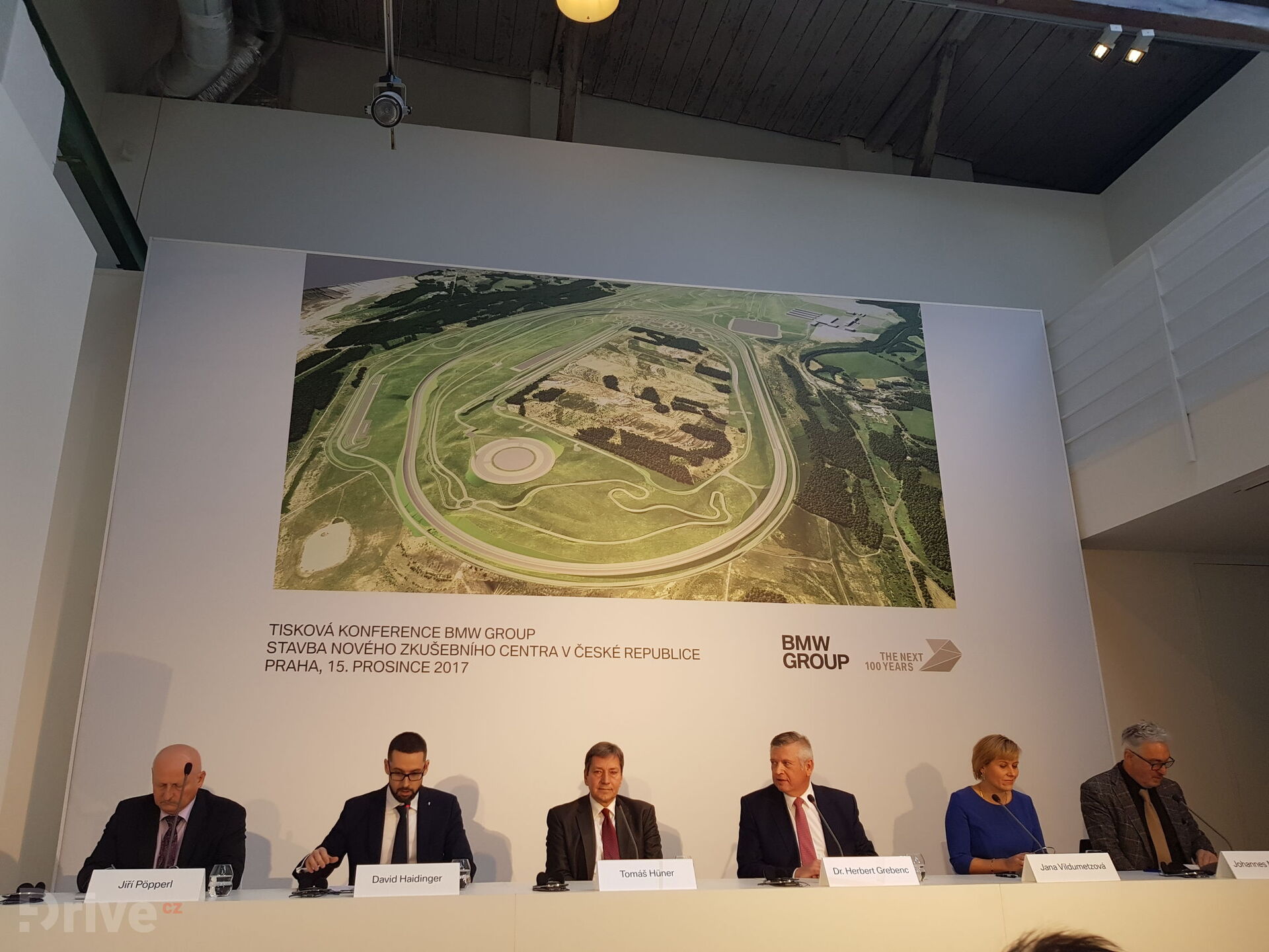 Otevření testovacího centra BMW v Česku