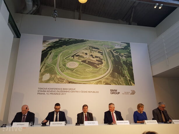 Otevření testovacího centra BMW v Česku