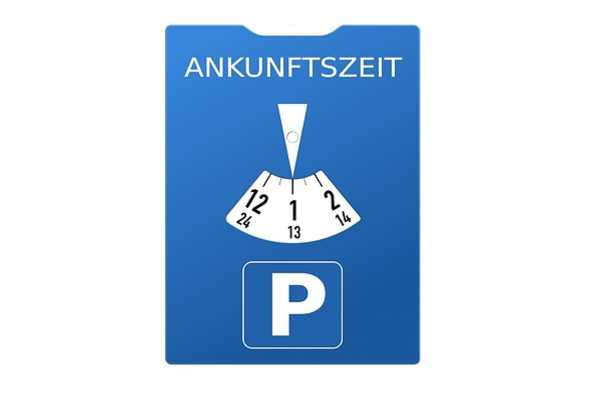 Parkovací disk - Německo