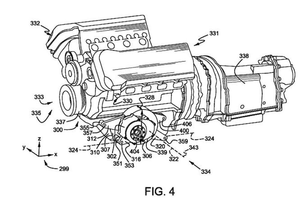 Patent hybridní pohonné jednotky Fordu