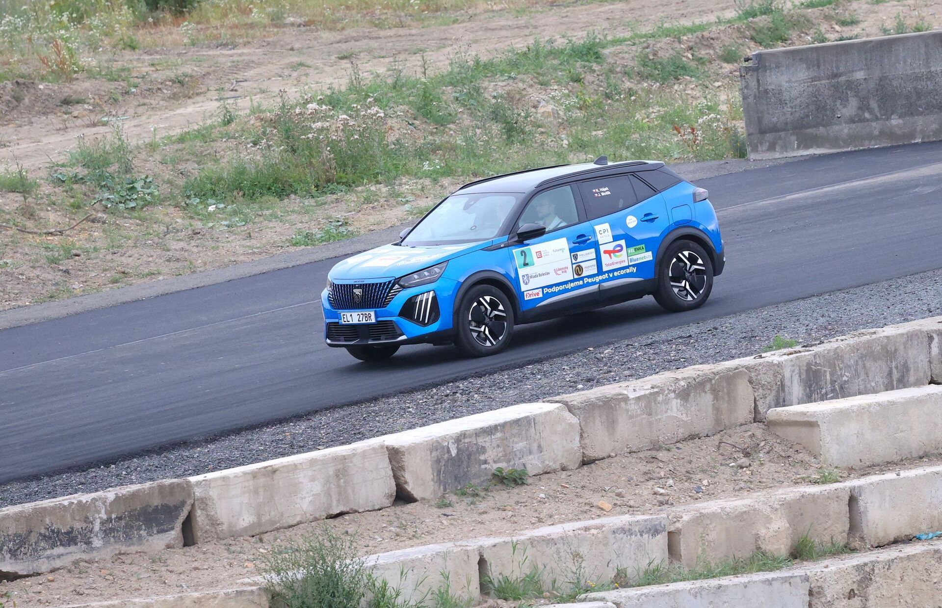 Peuegot E-208 EcoRallye Bohemia 2025