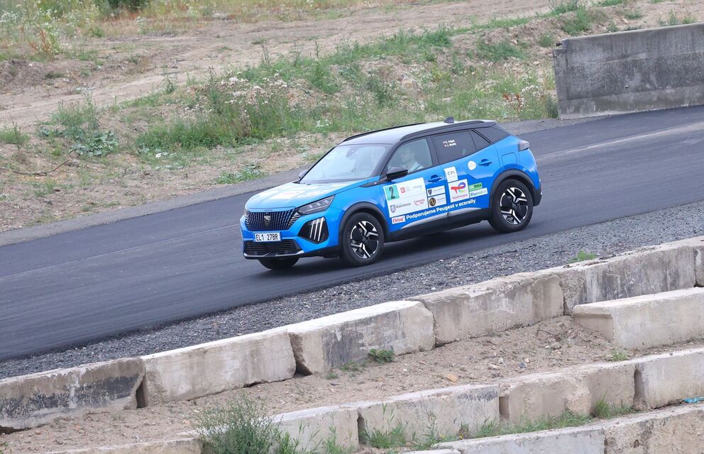 Peuegot E-208 EcoRallye Bohemia 2025