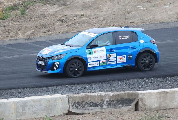 Peuegot E-208 EcoRallye Bohemia 2025