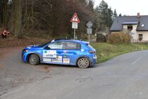 Peuegot E-208 EcoRallye Železné Hory 2025