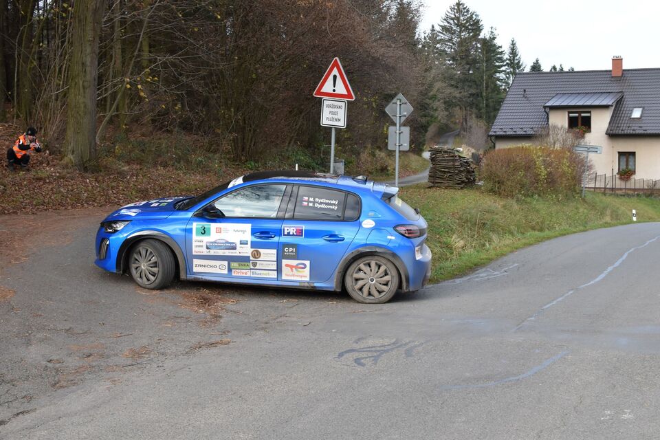 Peuegot E-208 EcoRallye Železné Hory 2025