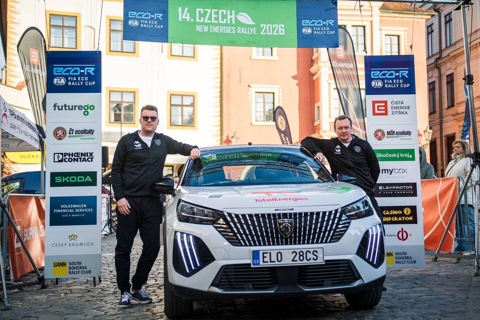 Peugeot E-2008 EcoRallye Český Krumlov 2026